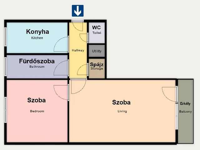 Eladó lakás Kiskunhalas 55 nm