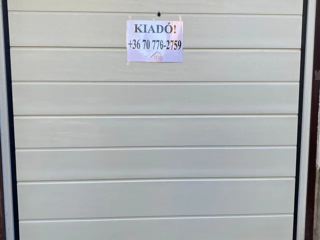 Eladó garázs Kiskunhalas 16 nm
