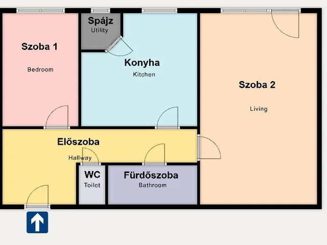 Eladó lakás Kiskunhalas 54 nm