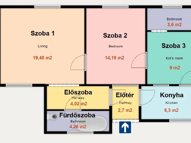 Eladó ház Kiskunhalas 64 nm