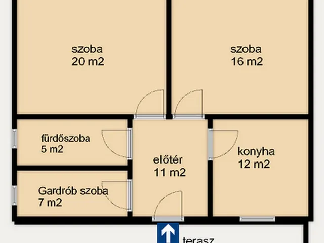 Eladó ház Szank 72 nm