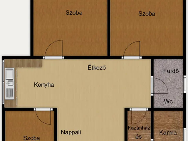 Eladó ház Jánoshalma 92 nm