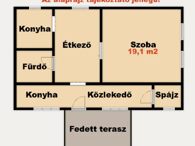 Eladó ház Kiskunhalas 53 nm
