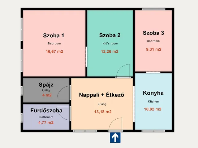 Eladó ház Kiskunhalas 71 nm