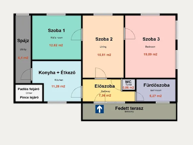 Eladó ház Kiskunhalas 78 nm