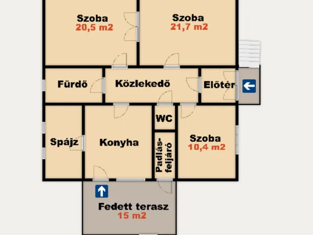 Eladó ház Kiskunhalas 92 nm