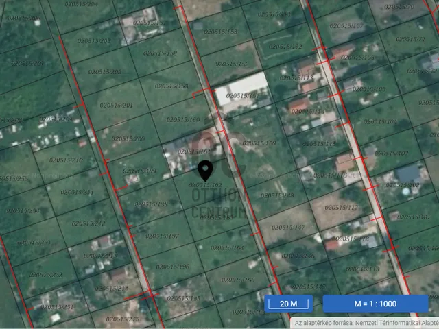 Eladó telek Székesfehérvár, Maroshegy 520 nm