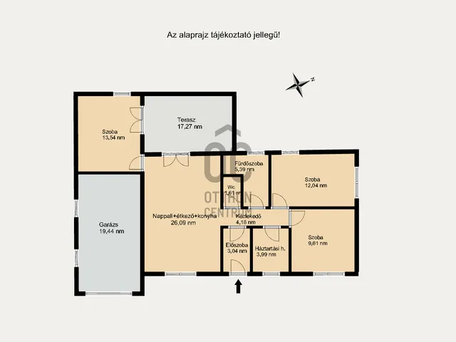 Eladó ház Aba, Belsőbáránd 79 nm