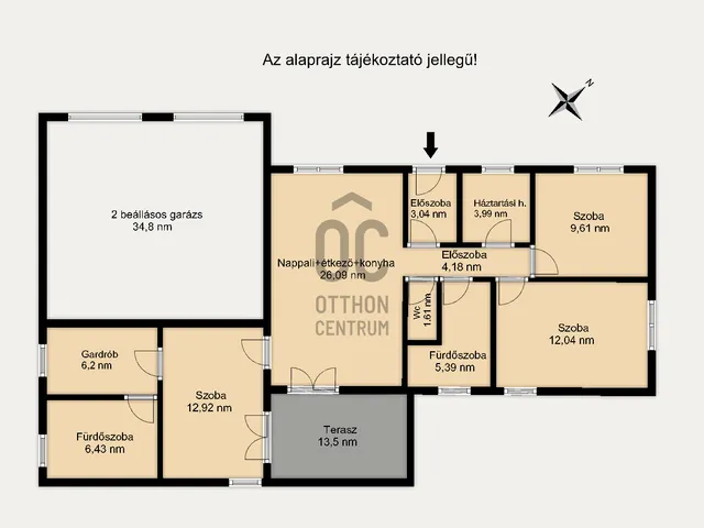 Eladó ház Aba, Belsőbáránd 91 nm