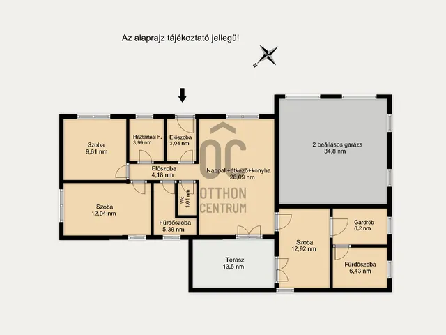 Eladó ház Aba, Belsőbáránd 91 nm