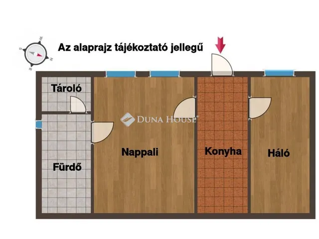 Eladó lakás Budapest VII. kerület 48 nm