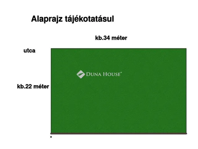 Eladó telek Alcsútdoboz, Szabadság utca 777 nm