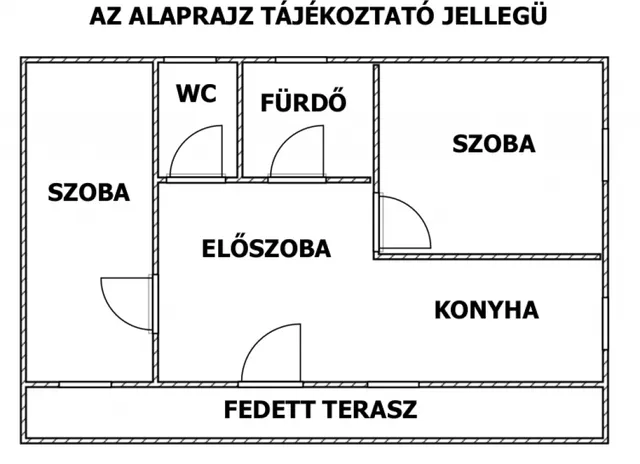 Eladó ház Erdőkertes 70 nm