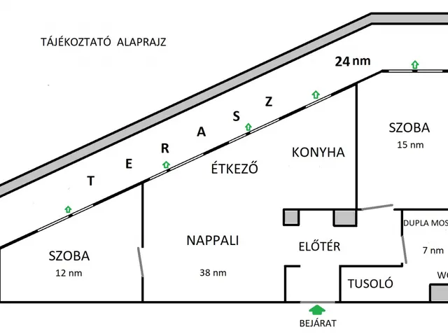 Eladó lakás Budapest IX. kerület 74 nm