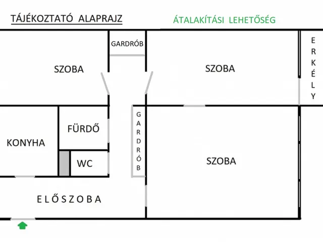 Eladó lakás Budapest IX. kerület 67 nm