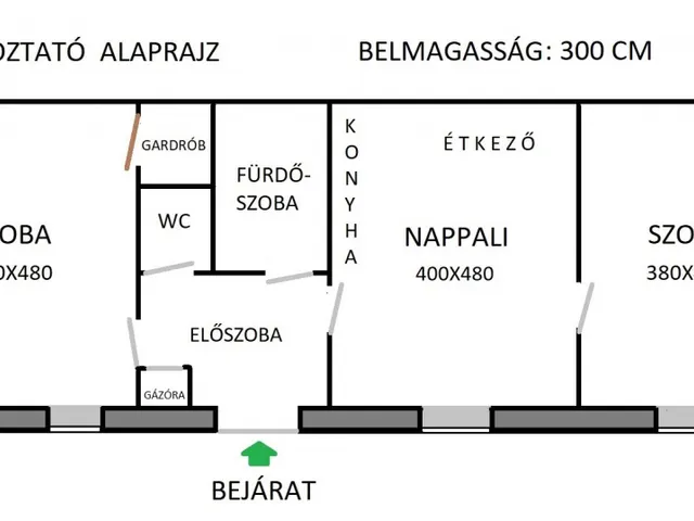 Eladó lakás Budapest IX. kerület 74 nm