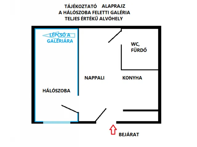 Eladó lakás Budapest VII. kerület 30 nm
