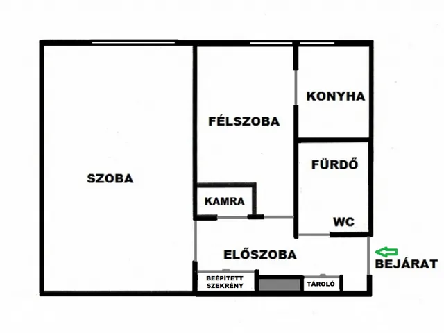 Kiadó lakás Budapest IX. kerület, Dési Huber utca 39 nm