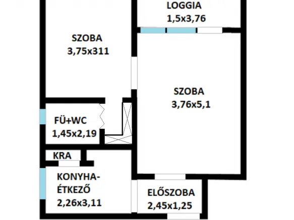 Eladó lakás Budapest IX. kerület, Dési Huber utca 52 nm