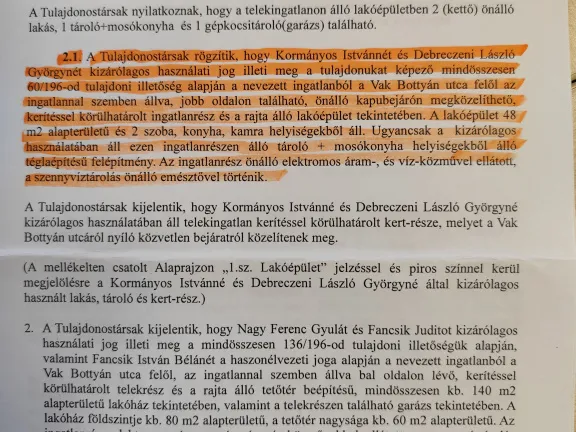 Eladó telek Budapest XIX. kerület 107 nm