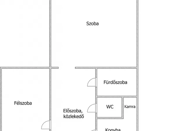 Eladó lakás Budapest XIX. kerület, Kossuth tér közelében 50 nm