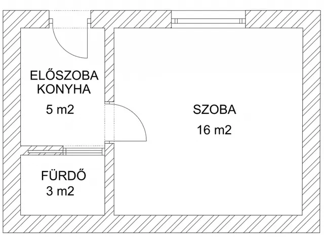Eladó lakás Budapest XX. kerület, Ady Endre utcai Sporttelep közelében 24 nm