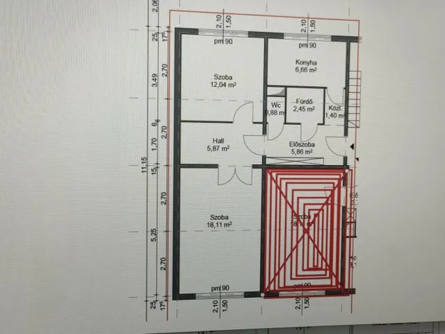 Eladó lakás Budapest X. kerület 53 nm