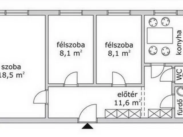 Eladó lakás Budapest XIX. kerület, Kisfaludy utca 59 nm