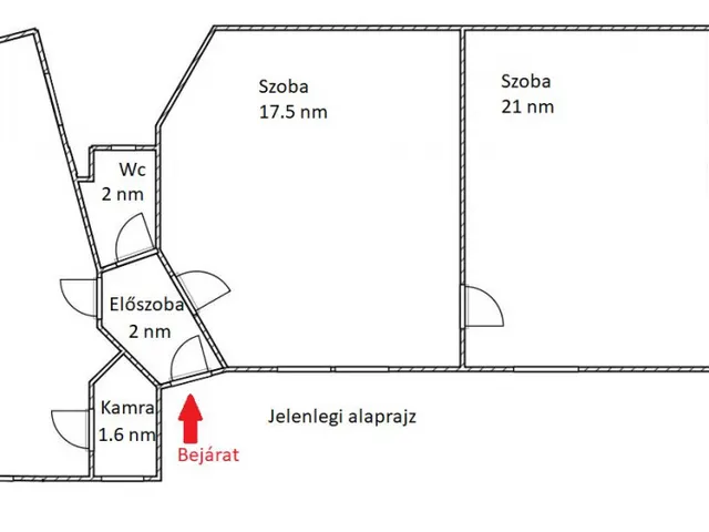 Eladó lakás Budapest V. kerület 62 nm