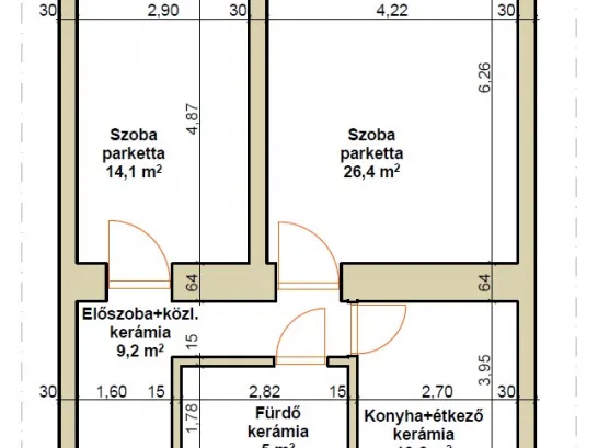 Eladó lakás Budapest XIII. kerület 66 nm