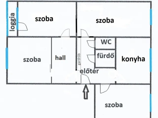 Eladó lakás Budapest XV. kerület, Sárfű utca 69 nm