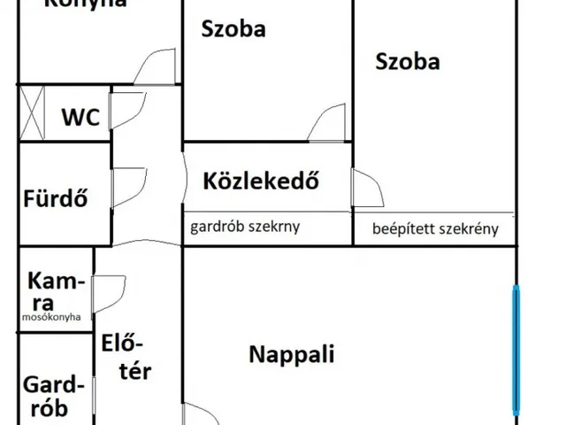 Eladó lakás Budapest XV. kerület, Késmárk utca 64 nm