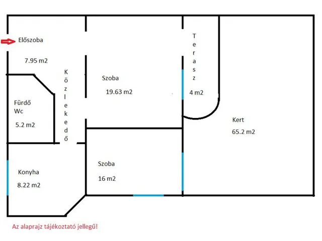 Eladó lakás Budapest XVIII. kerület 57 nm