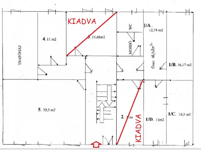 Kiadó kereskedelmi és ipari ingatlan Budapest XIV. kerület 295 nm