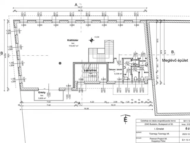 Eladó kereskedelmi és ipari ingatlan Budaörs 255 nm