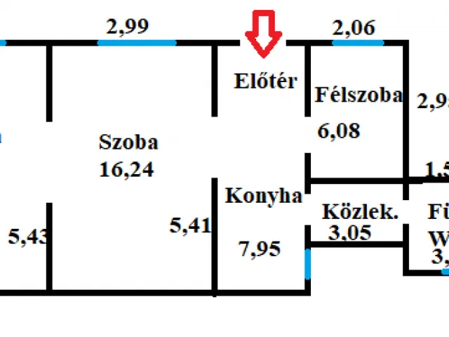 Eladó lakás Budapest VIII. kerület 52 nm