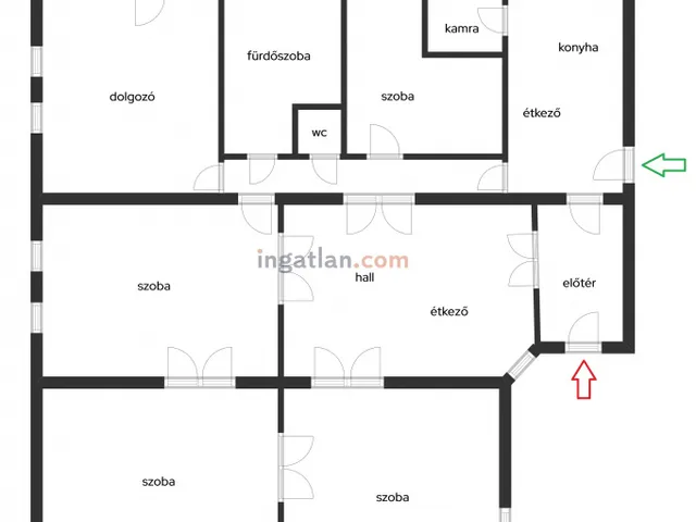Eladó lakás Sárvár, Sárvári Fürdő közelében, Szatmár utca 202 nm