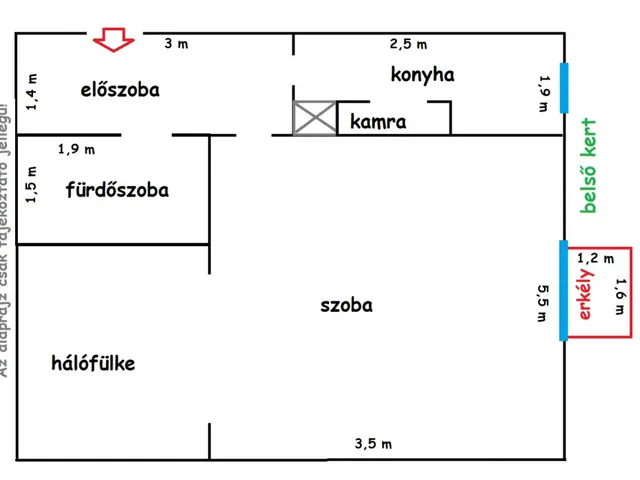 Eladó lakás Budapest XIV. kerület, Bosnyák térnél utca 40 nm
