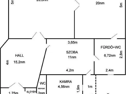 Eladó lakás Budapest II. kerület, Millenáris park közelében 102 nm