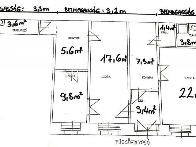 Eladó lakás Budapest VII. kerület, Rákóczi út 77 nm