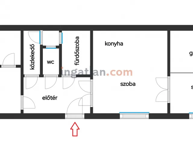 Eladó lakás Budapest XIII. kerület, Visegrádi utca 64 nm