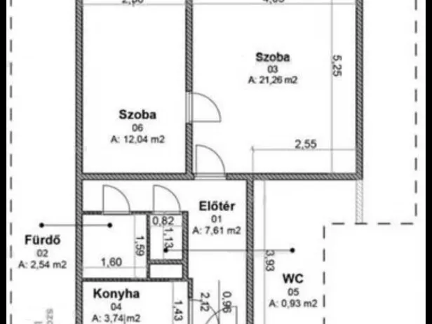 Eladó lakás Budapest XIV. kerület, Füredi utca 46 nm