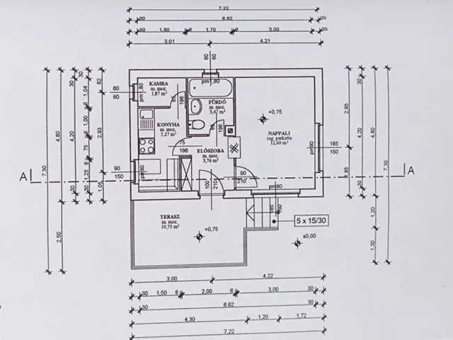 Eladó ház Budapest XVI. kerület, Pilóta utca 35 nm