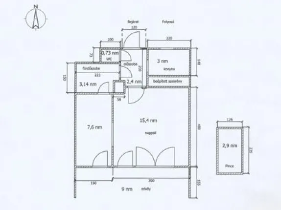 Eladó lakás Budapest XII. kerület, Szoboszlai utca 47 nm
