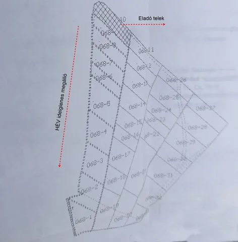 Eladó telek Kerepes, Hungaroring ideiglenes Hév megálló 909 nm