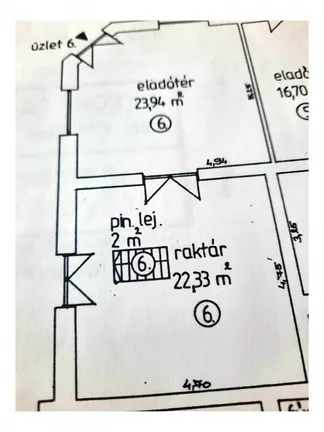 Eladó kereskedelmi és ipari ingatlan Budapest XVI. kerület, Rákosszentmihály 57 nm