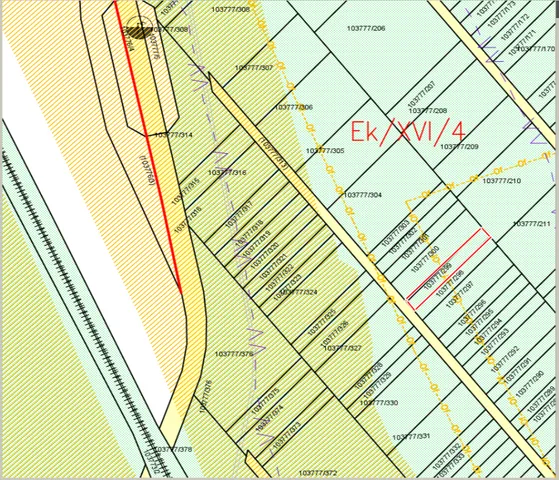 Eladó telek Budapest XVI. kerület, Simonfa utcáról nyíló földút 200 nm