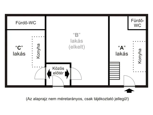 Eladó lakás Budapest VII. kerület 23 nm