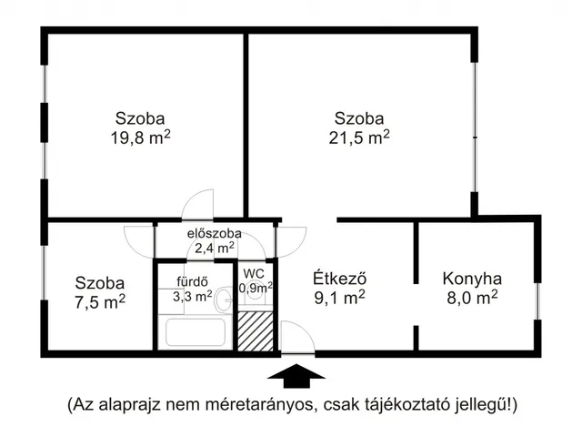 Eladó lakás Budapest XVI. kerület, Gesztenye utca 67 nm