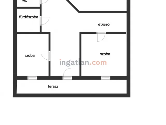 Eladó lakás Galgamácsa, Panoráma lakótelep 43 nm